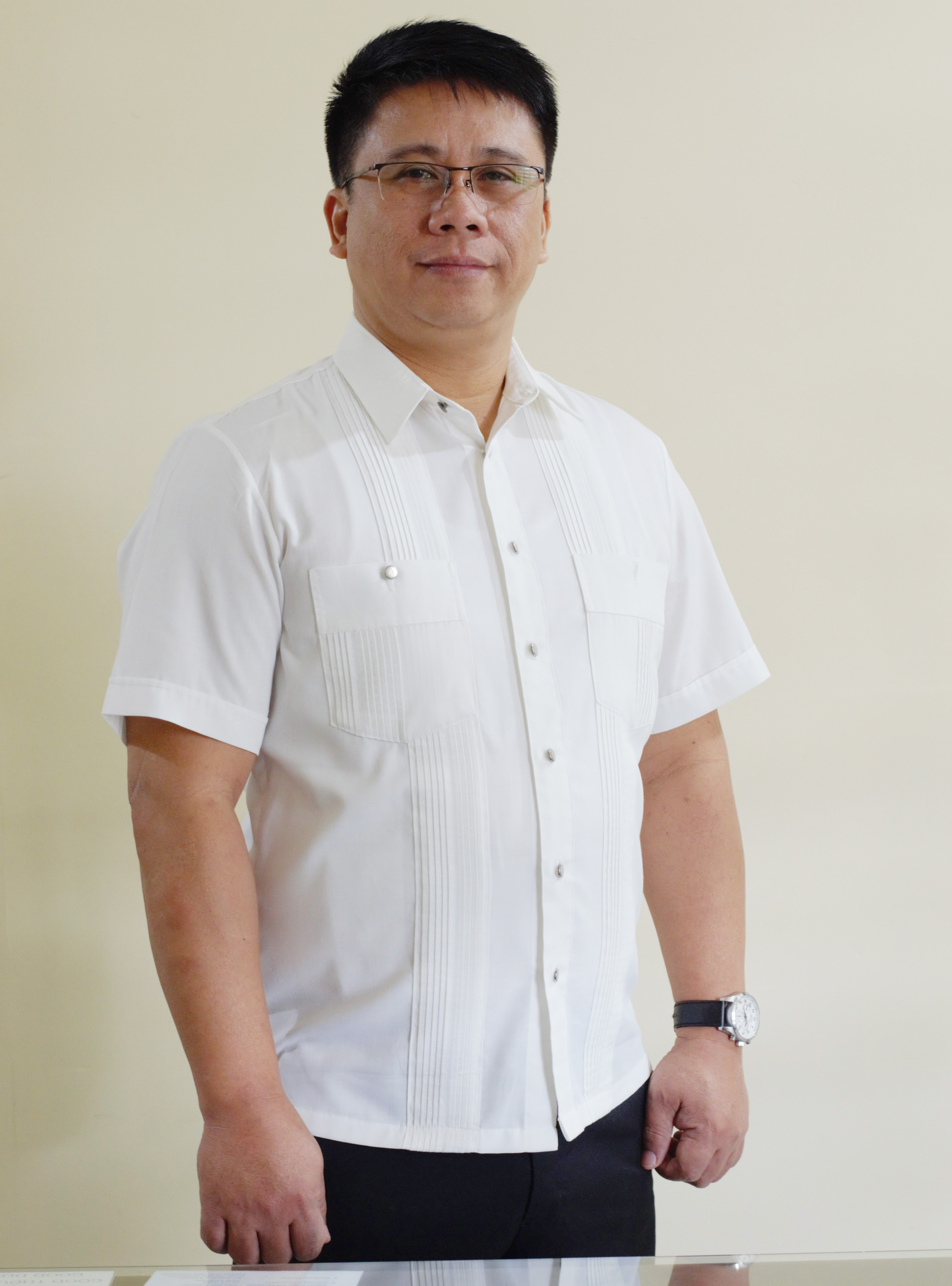 Portrait of Assistant Regional Director Jay E. Timbreza, CESO IV